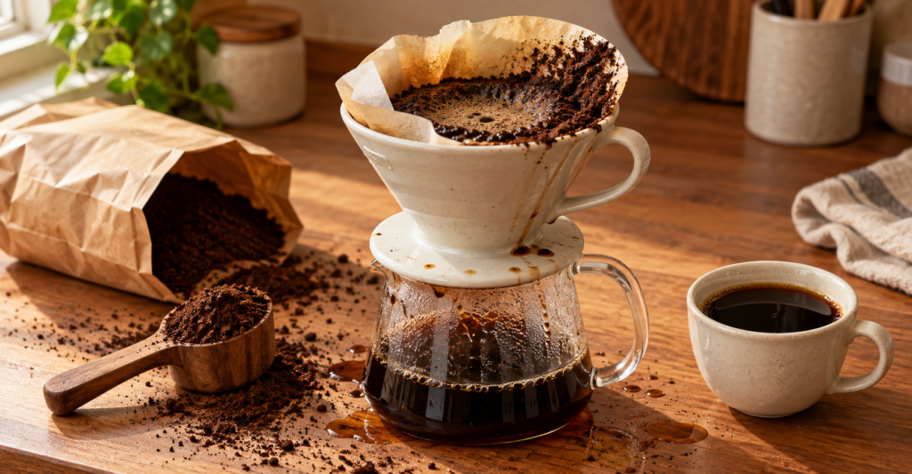 Erros ao preparar café: 7 falhas comuns que comprometem a extração (e como corrigir)