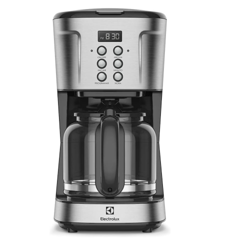 Cafeteira Electrolux ECM30 15xícaras capacidade review frontal