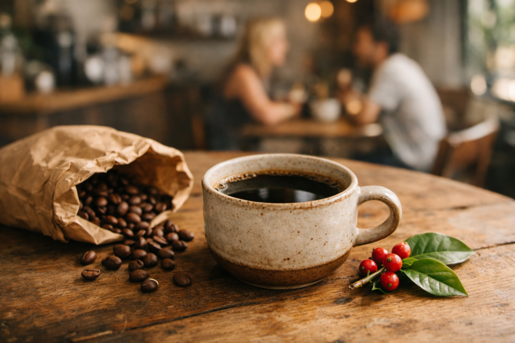 Café sem filtro: um ritual diário de presença e conexão
