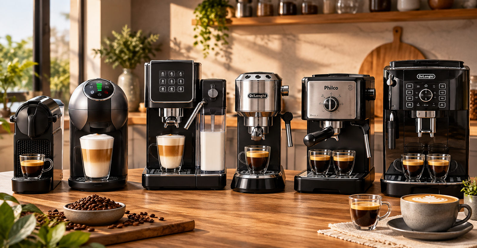 Melhores cafeteiras espresso de 2026 para diferentes perfis de uso